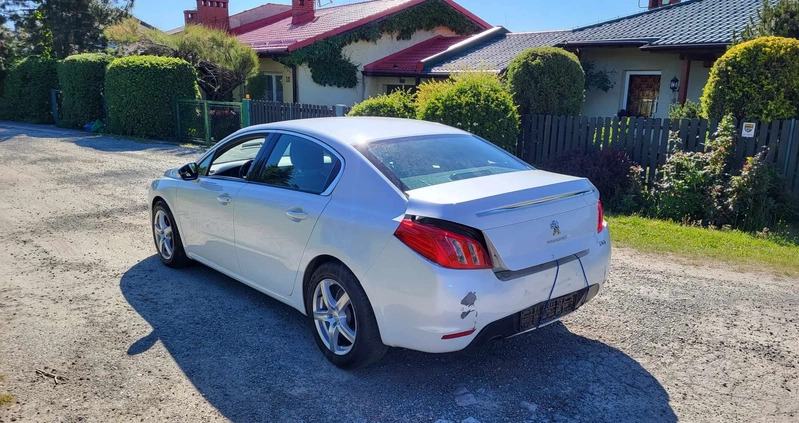 Peugeot 508 cena 19999 przebieg: 205000, rok produkcji 2012 z Biała małe 92